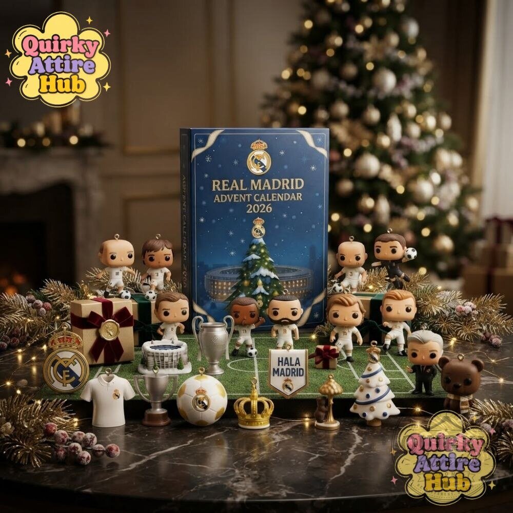 Real Madrid Advent Calendar 2026 Mini Player & Football Memorabilia Figures 19 Real Madrid Advent Calendar 2026 Mini Player & Football Memorabilia Figures