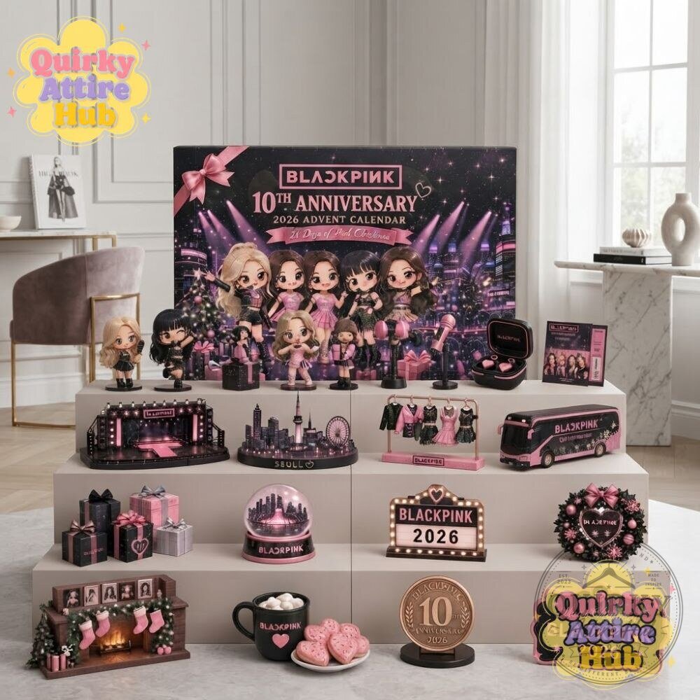 Advent Calendar BLACKPINK 10th Anniversary 2026 Chibi Acrylic Collectibles 17 Advent Calendar BLACKPINK 10th Anniversary 2026 Chibi Acrylic Collectibles