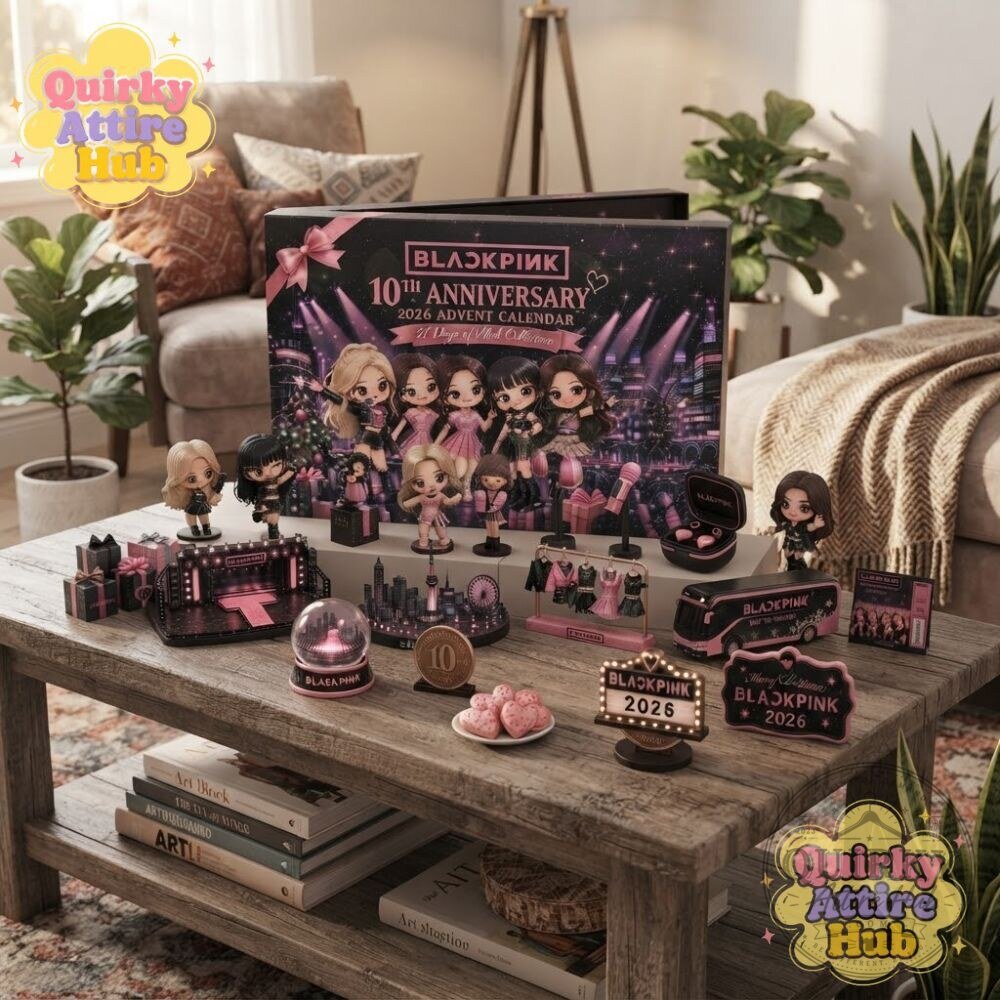 Advent Calendar BLACKPINK 10th Anniversary 2026 Chibi Acrylic Collectibles 18 Advent Calendar BLACKPINK 10th Anniversary 2026 Chibi Acrylic Collectibles