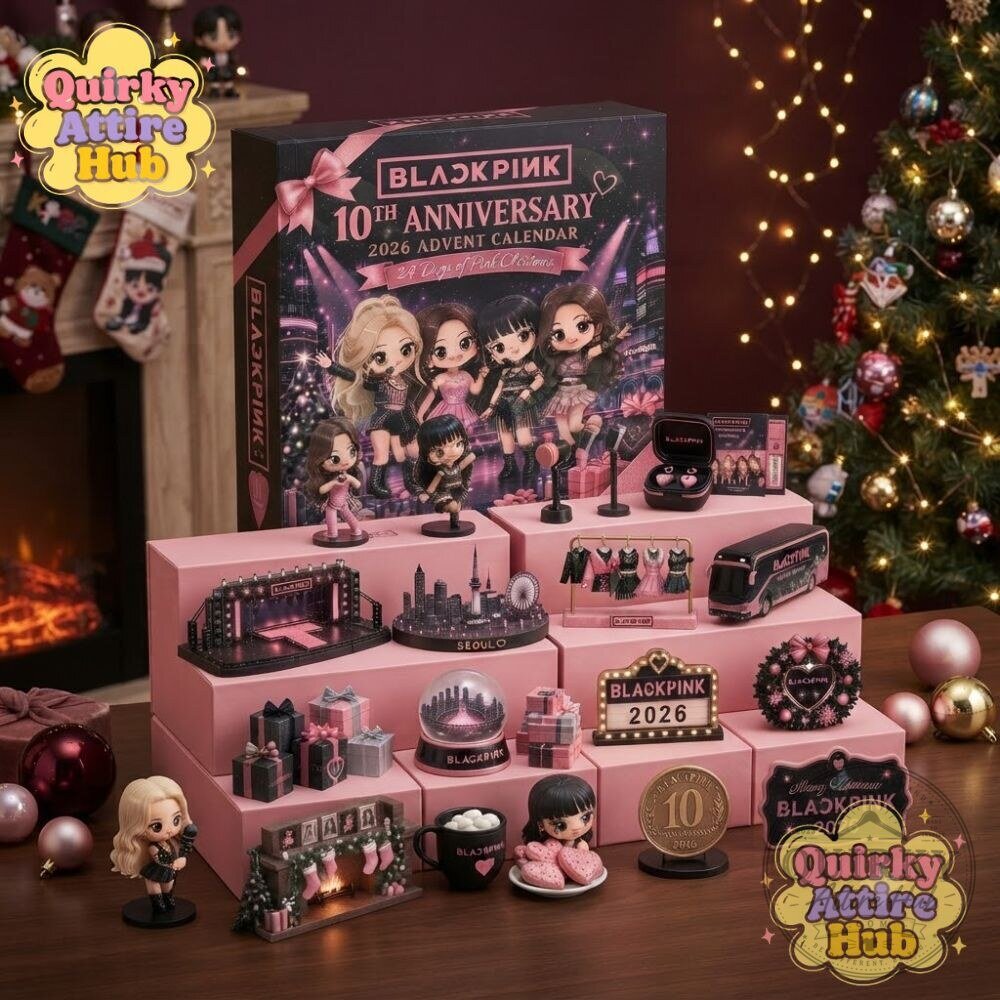 Advent Calendar BLACKPINK 10th Anniversary 2026 Chibi Acrylic Collectibles 22 Advent Calendar BLACKPINK 10th Anniversary 2026 Chibi Acrylic Collectibles