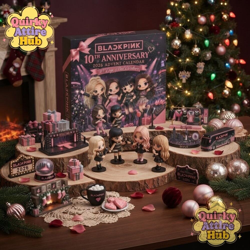 Advent Calendar BLACKPINK 10th Anniversary 2026 Chibi Acrylic Collectibles 23 Advent Calendar BLACKPINK 10th Anniversary 2026 Chibi Acrylic Collectibles