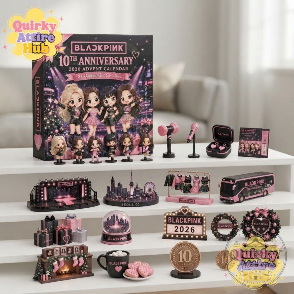 Advent Calendar BLACKPINK 10th Anniversary 2026 Chibi Acrylic Collectibles 24 Advent Calendar BLACKPINK 10th Anniversary 2026 Chibi Acrylic Collectibles