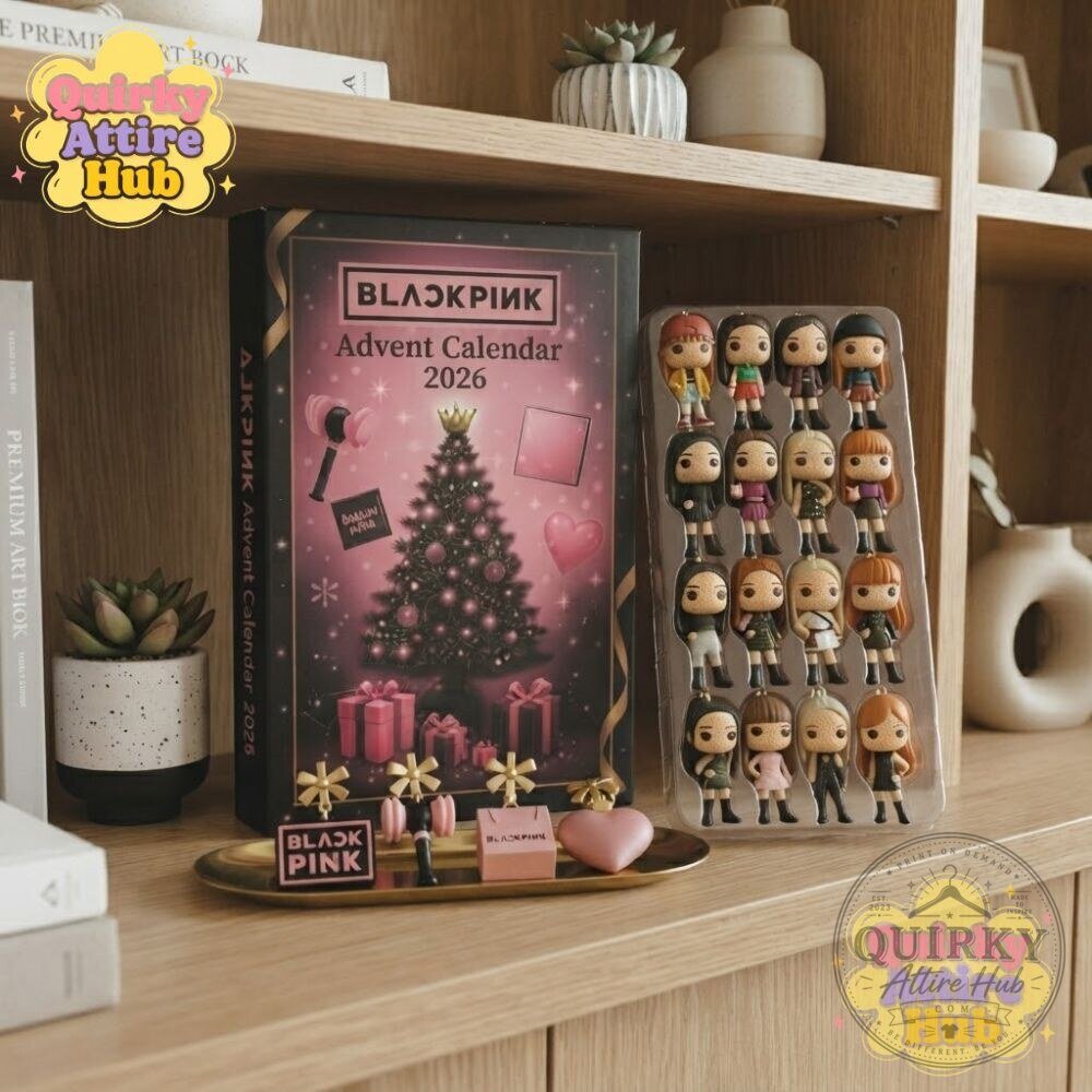 BLACKPINK Advent Calendar 2D Acrylic Characters & Holiday Tree Pendants 16 BLACKPINK Advent Calendar 2D Acrylic Characters & Holiday Tree Pendants
