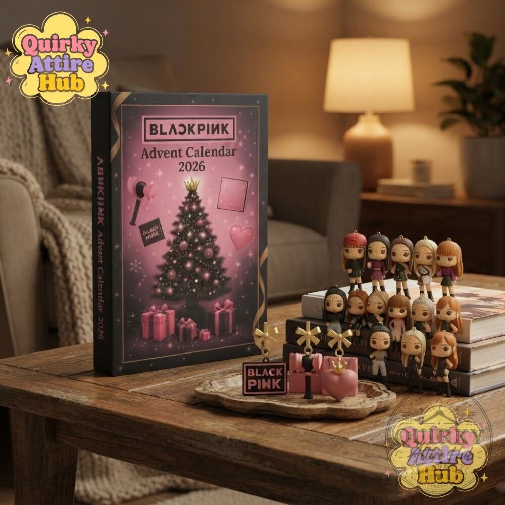 BLACKPINK Advent Calendar 2D Acrylic Characters & Holiday Tree Pendants 19 BLACKPINK Advent Calendar 2D Acrylic Characters & Holiday Tree Pendants