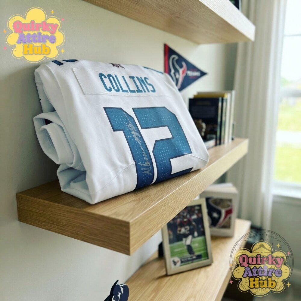 Nico Collins Signed Houston Texans Jersey #12 Autographed Football Jersey 15 Nico Collins Signed Houston Texans Jersey #12 Autographed Football Jersey