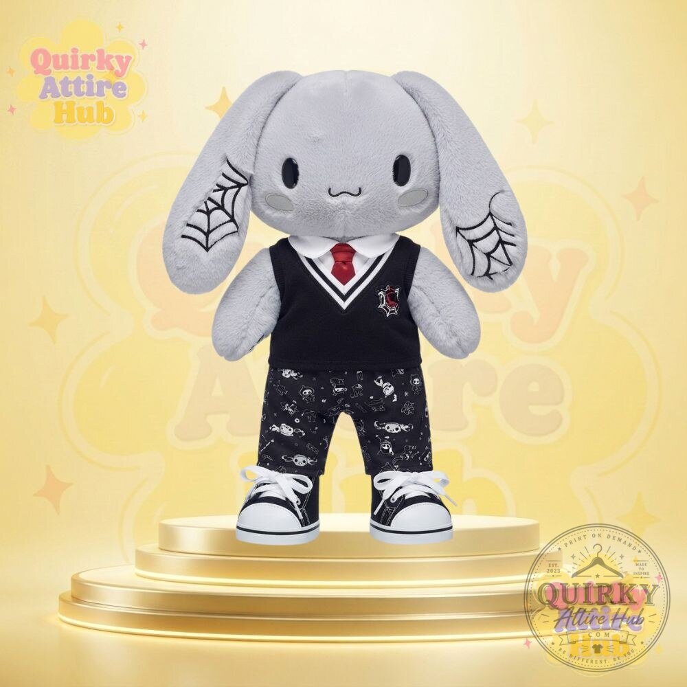 Build-A-Bear Spooky Web Cinnamoroll Plush Halloween Sanrio Plush Toy