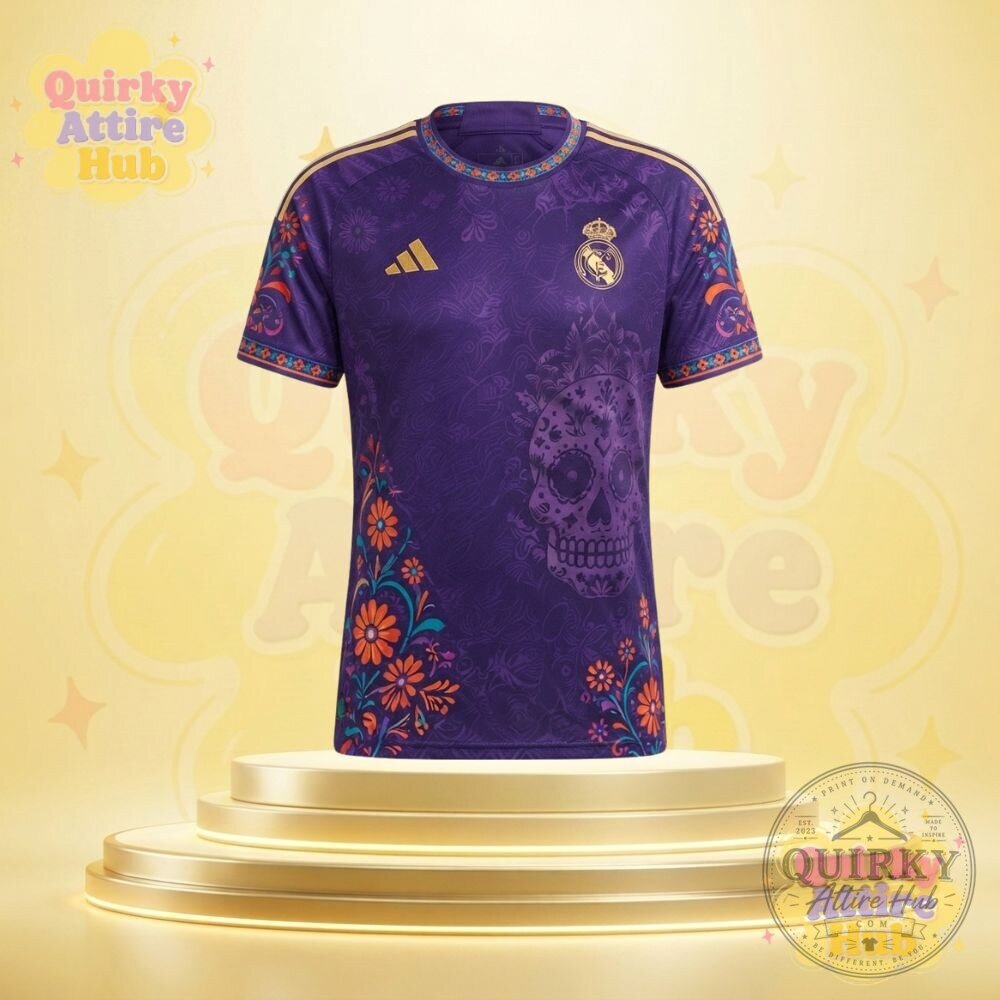 Real Madrid 27/28 Dia de Muertos Jersey Jude Bellingham Football Shirt
