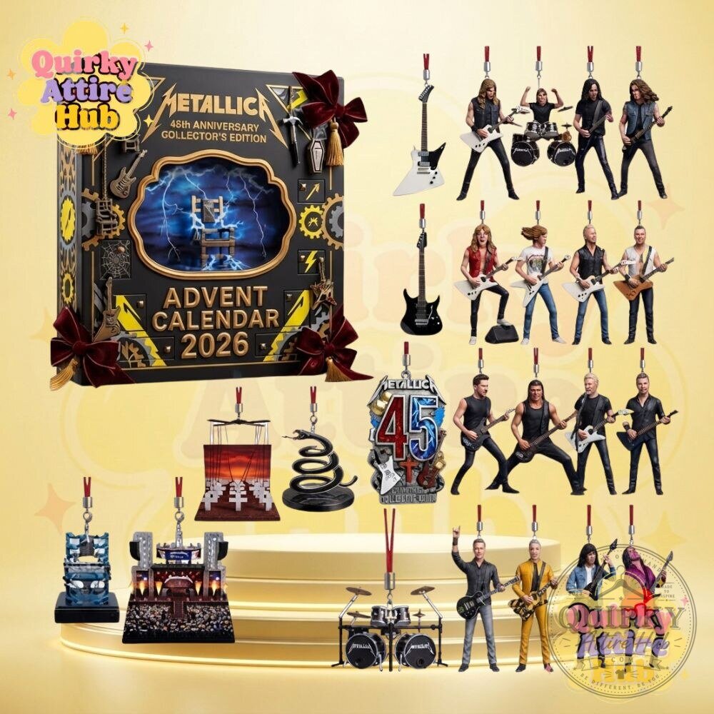 Metallica 45th Anniversary Christmas Advent Calendar