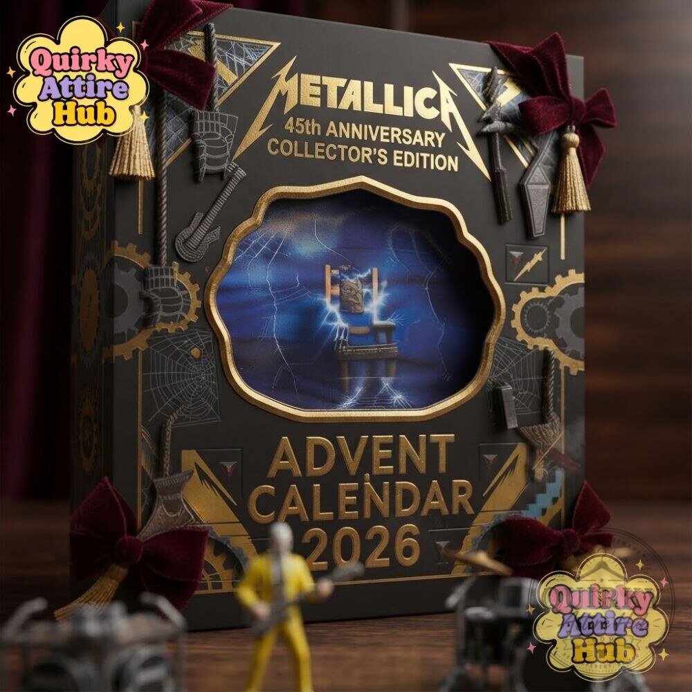 Metallica 45th Anniversary Christmas Advent Calendar 32 Metallica 45th Anniversary Christmas Advent Calendar