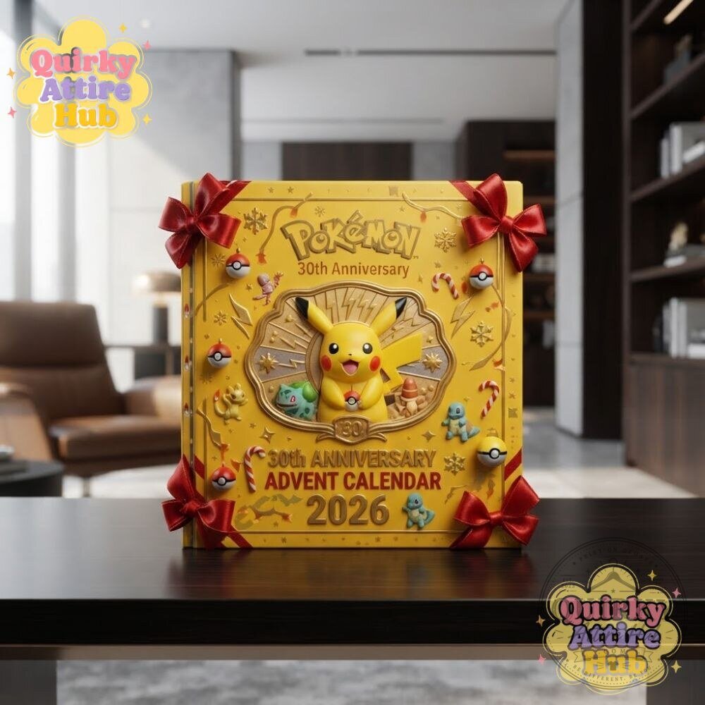 Pokemon 30th Anniversary Holiday Advent Calendar 2026 Christmas 15 Pokemon 30th Anniversary Holiday Advent Calendar 2026 Christmas