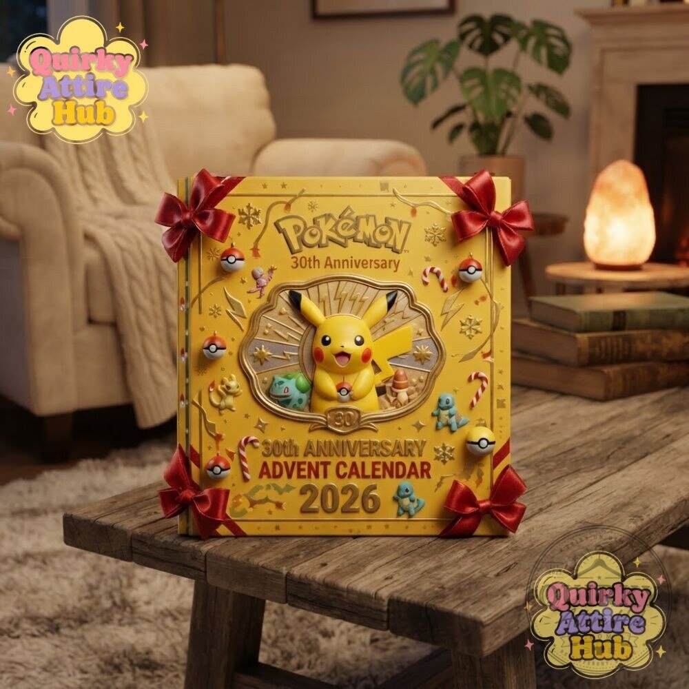 Pokemon 30th Anniversary Holiday Advent Calendar 2026 Christmas 16 Pokemon 30th Anniversary Holiday Advent Calendar 2026 Christmas