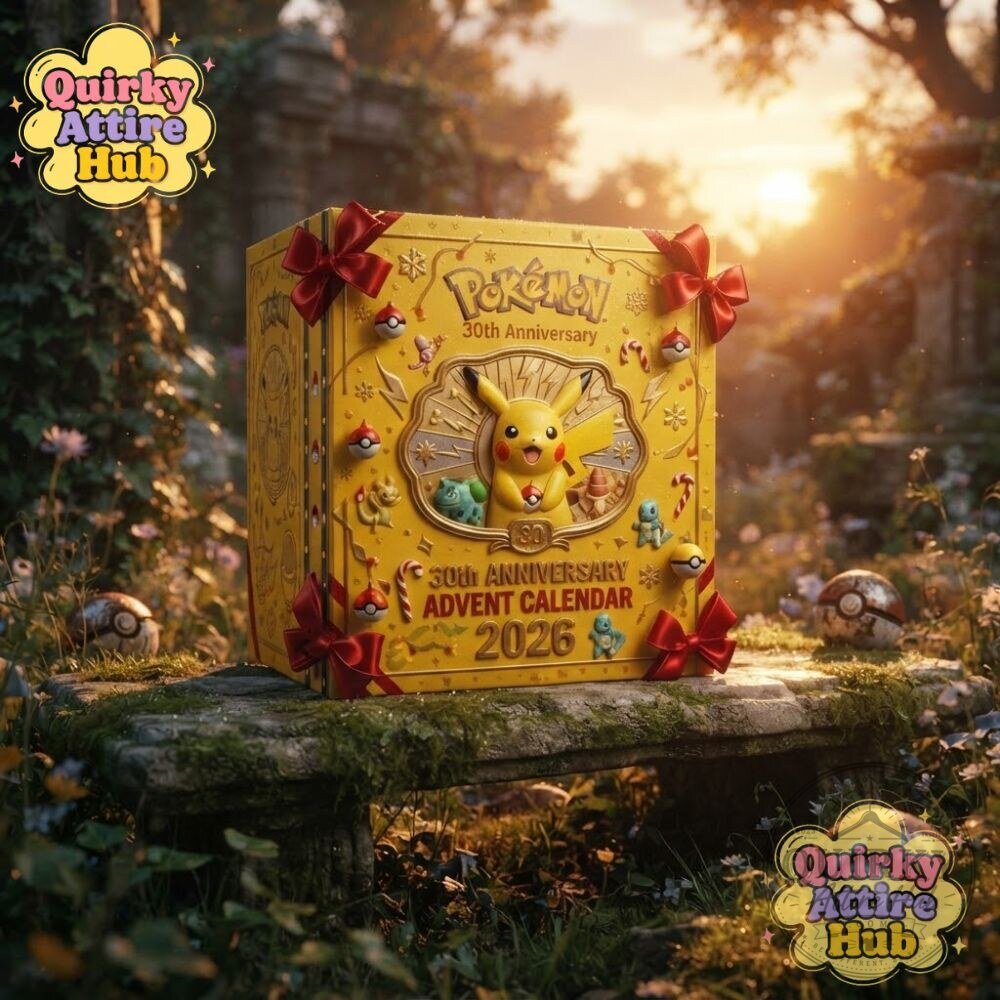 Pokemon 30th Anniversary Holiday Advent Calendar 2026 Christmas 18 Pokemon 30th Anniversary Holiday Advent Calendar 2026 Christmas