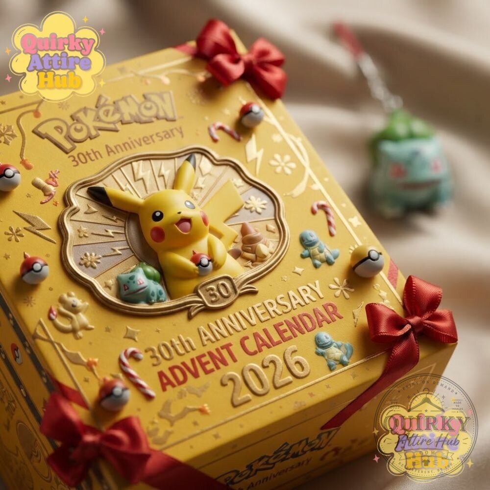 Pokemon 30th Anniversary Holiday Advent Calendar 2026 Christmas 19 Pokemon 30th Anniversary Holiday Advent Calendar 2026 Christmas