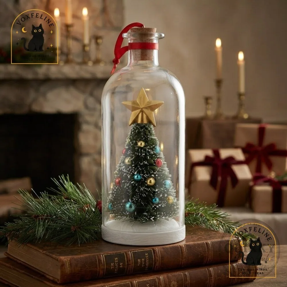 8-Inch Recordable Message in a Bottle Christmas Keepsake 16 8-Inch Recordable Message in a Bottle Christmas Keepsake