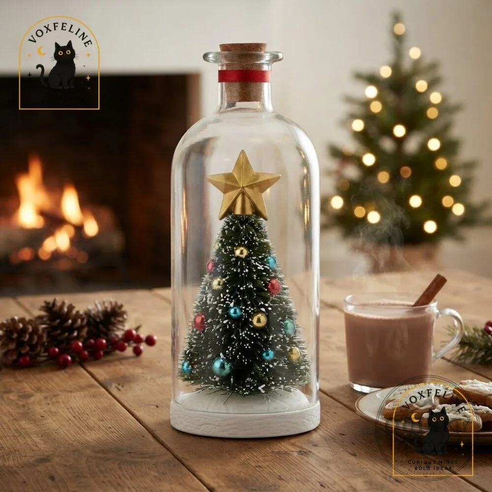 8-Inch Recordable Message in a Bottle Christmas Keepsake 17 8-Inch Recordable Message in a Bottle Christmas Keepsake