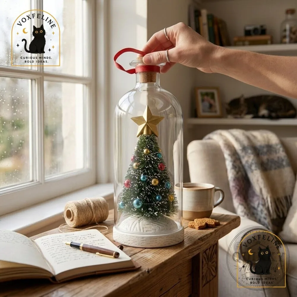 8-Inch Recordable Message in a Bottle Christmas Keepsake 19 8-Inch Recordable Message in a Bottle Christmas Keepsake