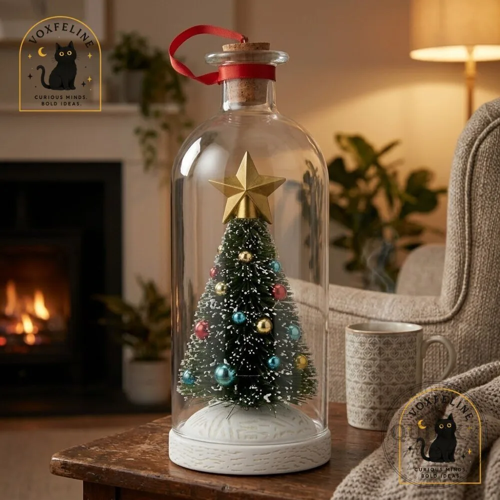 8-Inch Recordable Message in a Bottle Christmas Keepsake 22 8-Inch Recordable Message in a Bottle Christmas Keepsake