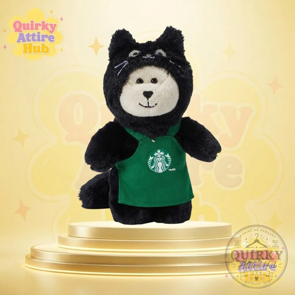 Starbucks Black Cat Bearista Plush Halloween 2026