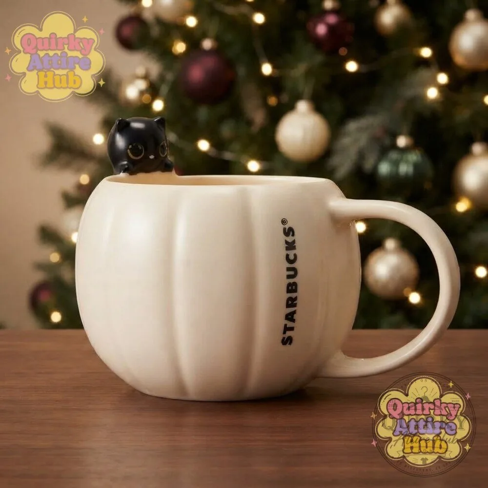 Starbucks Black Cat Pumpkin Ceramic Mug Halloween 2026 24 Starbucks Black Cat Pumpkin Ceramic Mug Halloween 2026