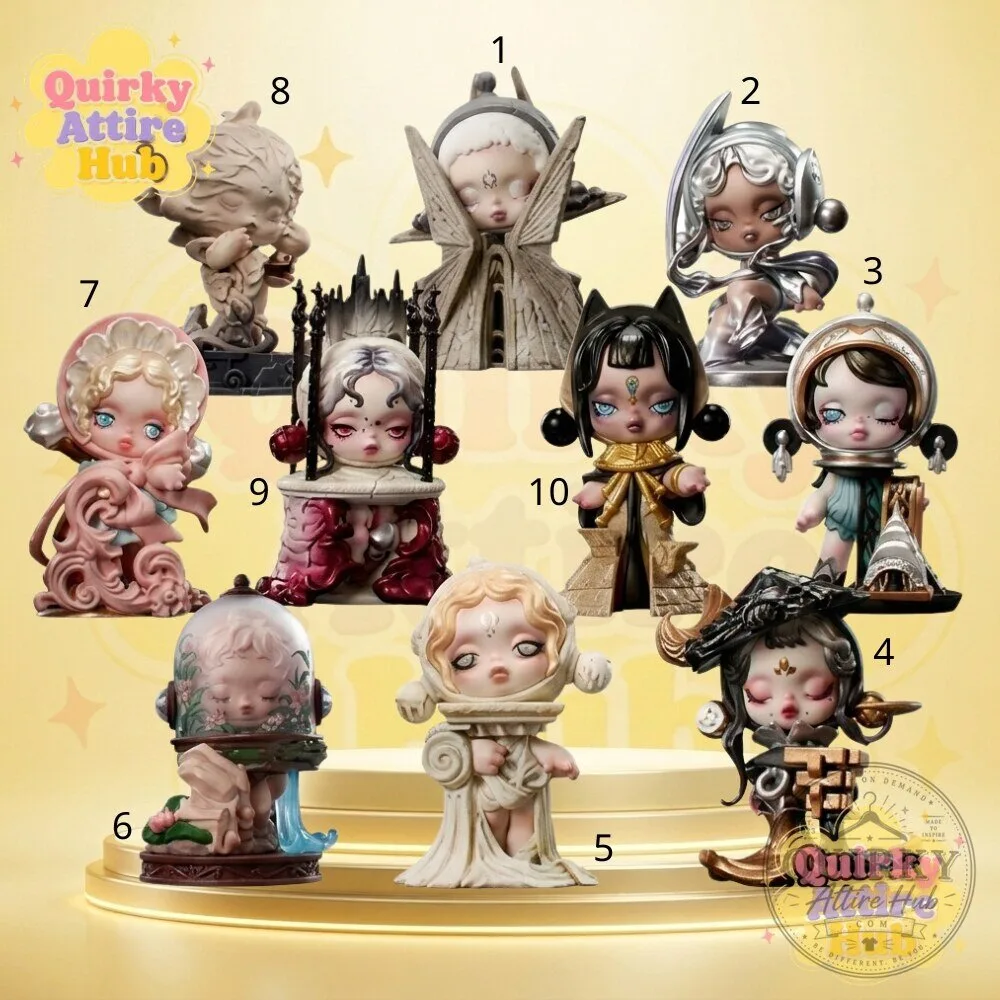 "Exclusive Designer Figures 2026: SKULLPANDA and Hirono × The Hundreds" 1 SKULLPANDA Where Time Dwells Series Designer Figures 2026 Collection