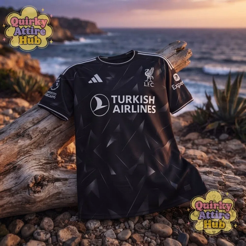 Liverpool 2027-28 Away Kit Black Base Football Jersey 22 Liverpool 2027-28 Away Kit Black Base Football Jersey