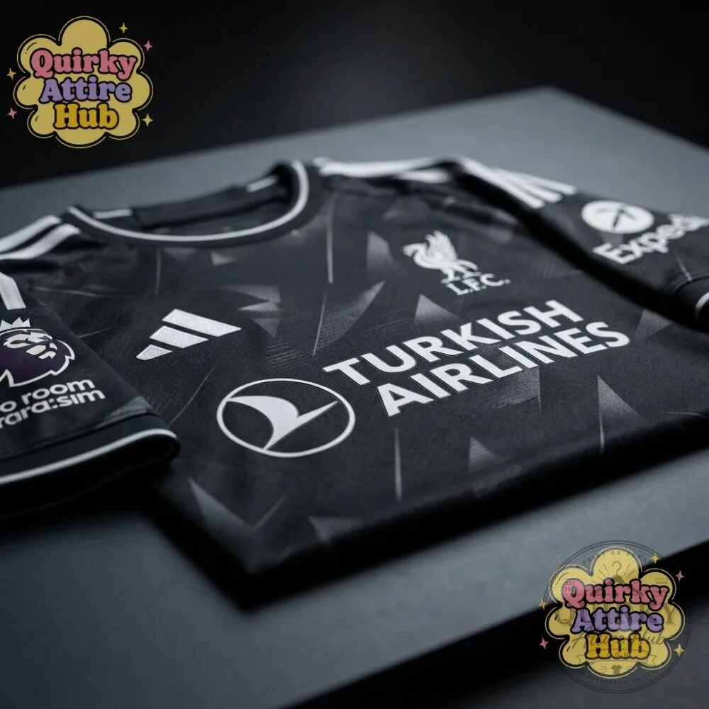 Liverpool 2027-28 Away Kit Black Base Football Jersey 23 Liverpool 2027-28 Away Kit Black Base Football Jersey