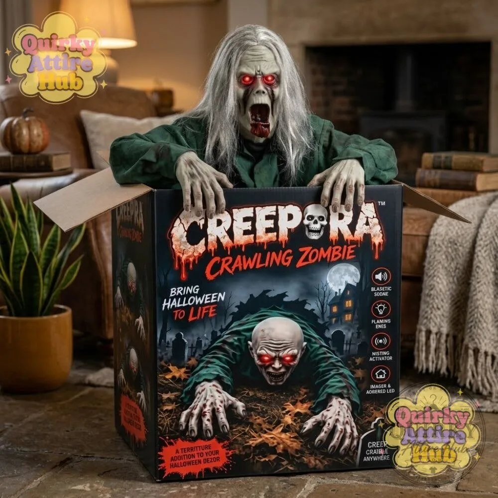 Creepora Crawling Zombie Halloween Animatronic Prop Creepy Halloween Decoration 17 Creepora Crawling Zombie Halloween Animatronic Prop Creepy Halloween Decoration