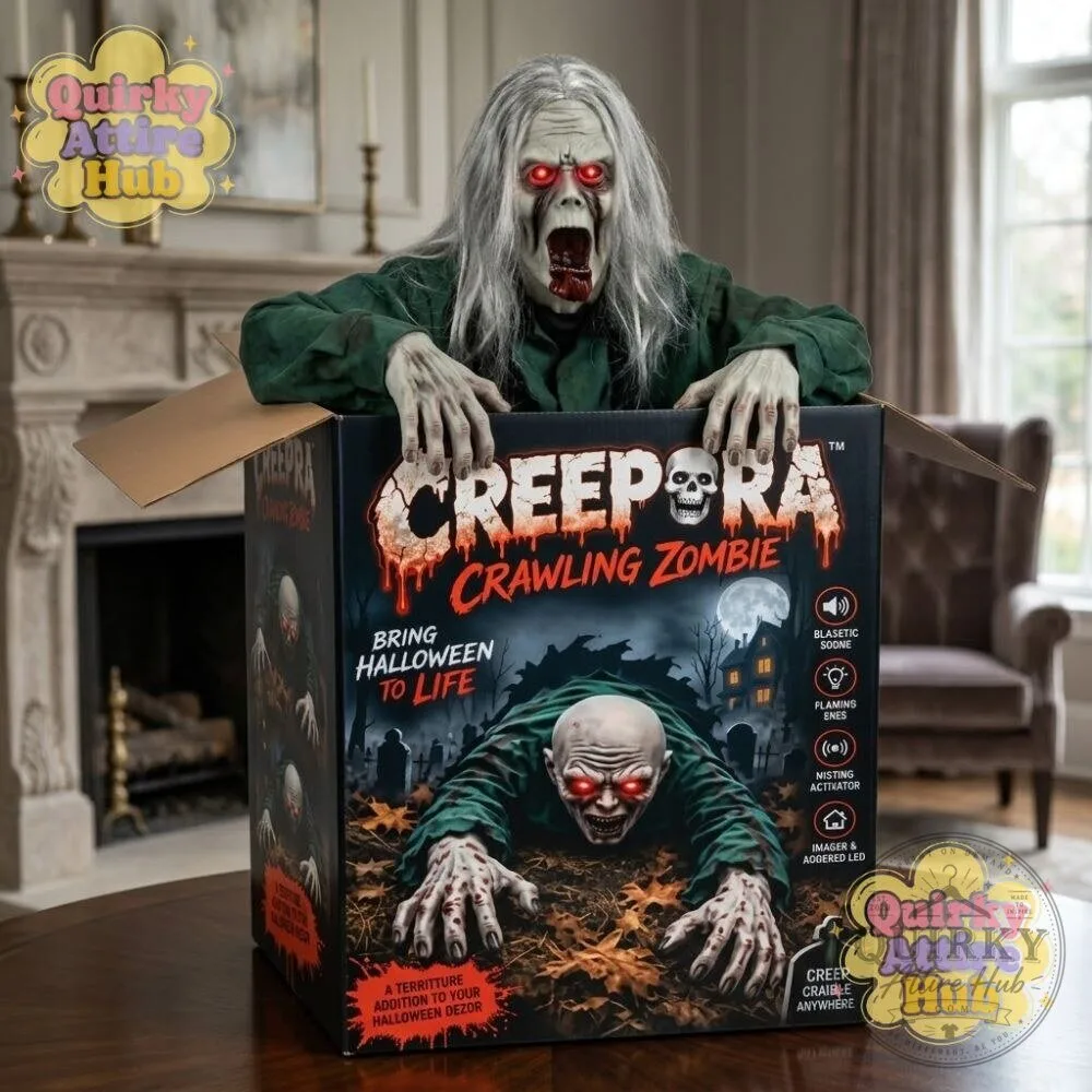 Creepora Crawling Zombie Halloween Animatronic Prop Creepy Halloween Decoration 19 Creepora Crawling Zombie Halloween Animatronic Prop Creepy Halloween Decoration