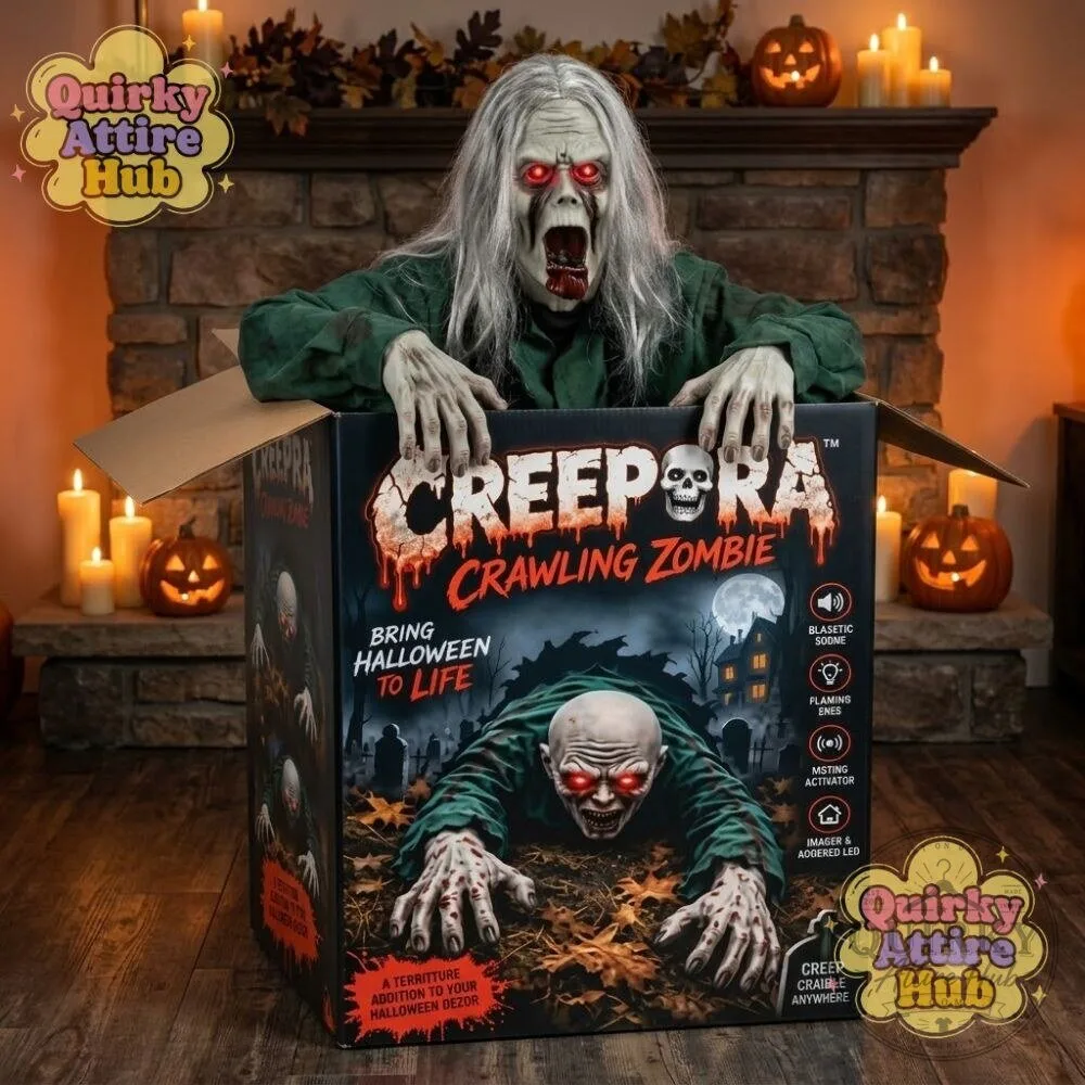 Creepora Crawling Zombie Halloween Animatronic Prop Creepy Halloween Decoration 23 Creepora Crawling Zombie Halloween Animatronic Prop Creepy Halloween Decoration