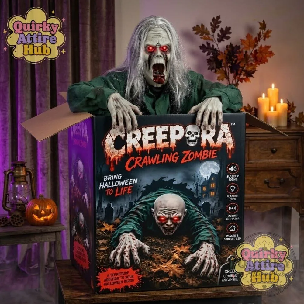 Creepora Crawling Zombie Halloween Animatronic Prop Creepy Halloween Decoration 25 Creepora Crawling Zombie Halloween Animatronic Prop Creepy Halloween Decoration