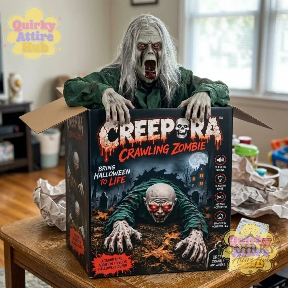 Creepora Crawling Zombie Halloween Animatronic Prop Creepy Halloween Decoration 26 Creepora Crawling Zombie Halloween Animatronic Prop Creepy Halloween Decoration