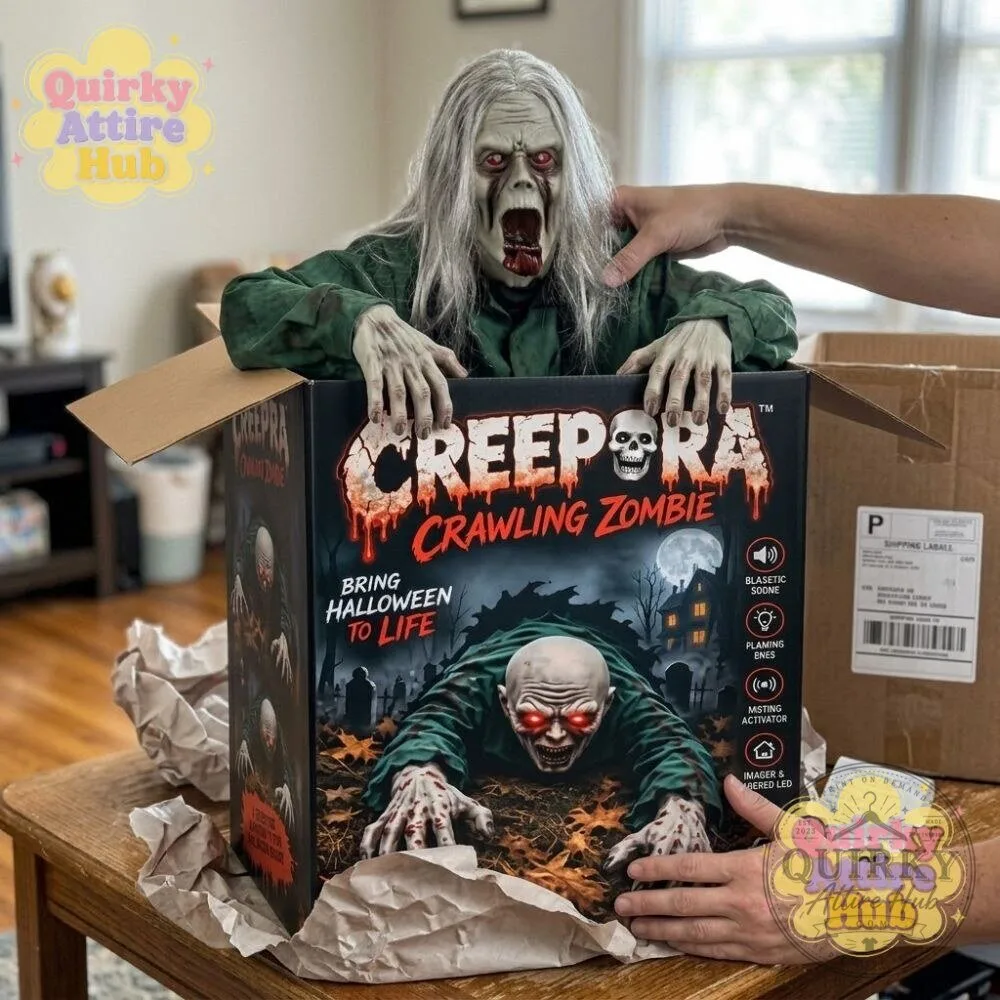 Creepora Crawling Zombie Halloween Animatronic Prop Creepy Halloween Decoration 27 Creepora Crawling Zombie Halloween Animatronic Prop Creepy Halloween Decoration