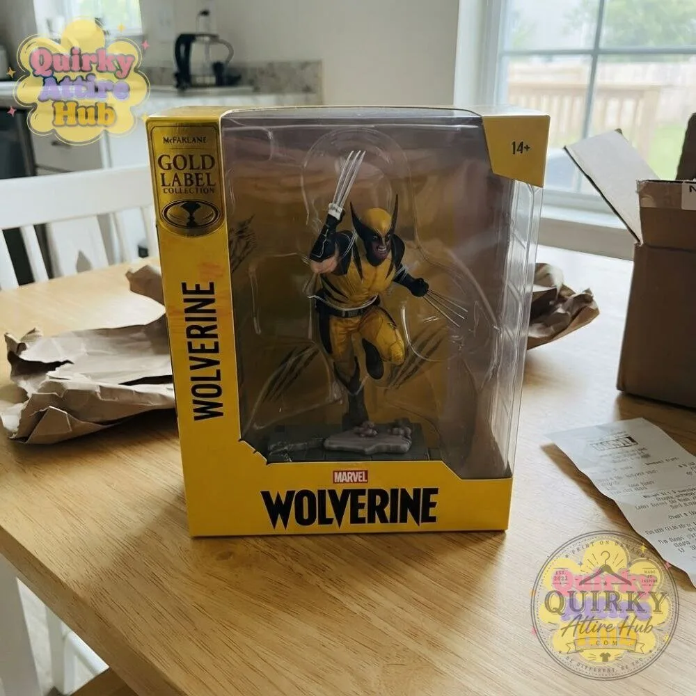 McFarlane Toys Gold Label PS5 Wolverine Statue Marvel Collectible Figure 18 McFarlane Toys Gold Label PS5 Wolverine Statue Marvel Collectible Figure