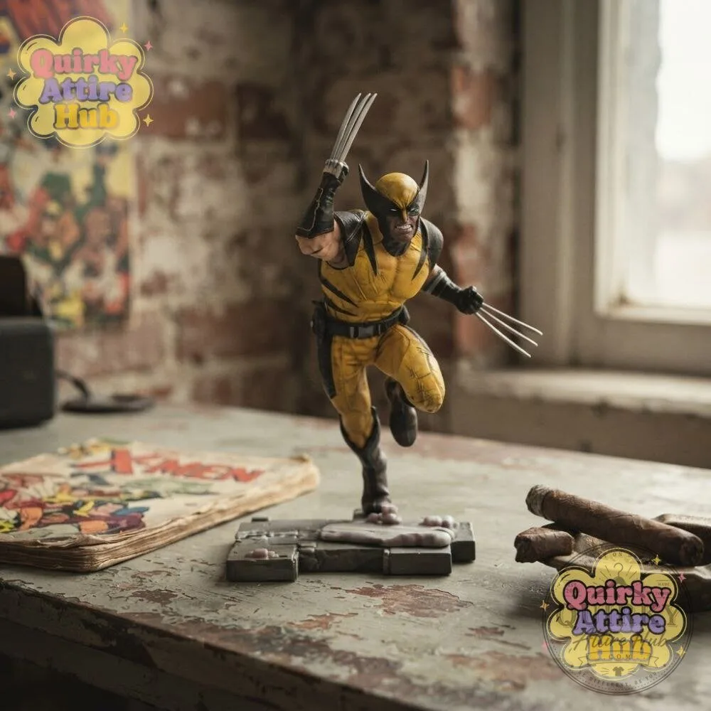 McFarlane Toys Gold Label PS5 Wolverine Statue Marvel Collectible Figure 22 McFarlane Toys Gold Label PS5 Wolverine Statue Marvel Collectible Figure