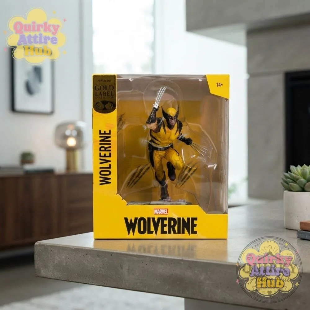 McFarlane Toys Gold Label PS5 Wolverine Statue Marvel Collectible Figure 23 McFarlane Toys Gold Label PS5 Wolverine Statue Marvel Collectible Figure