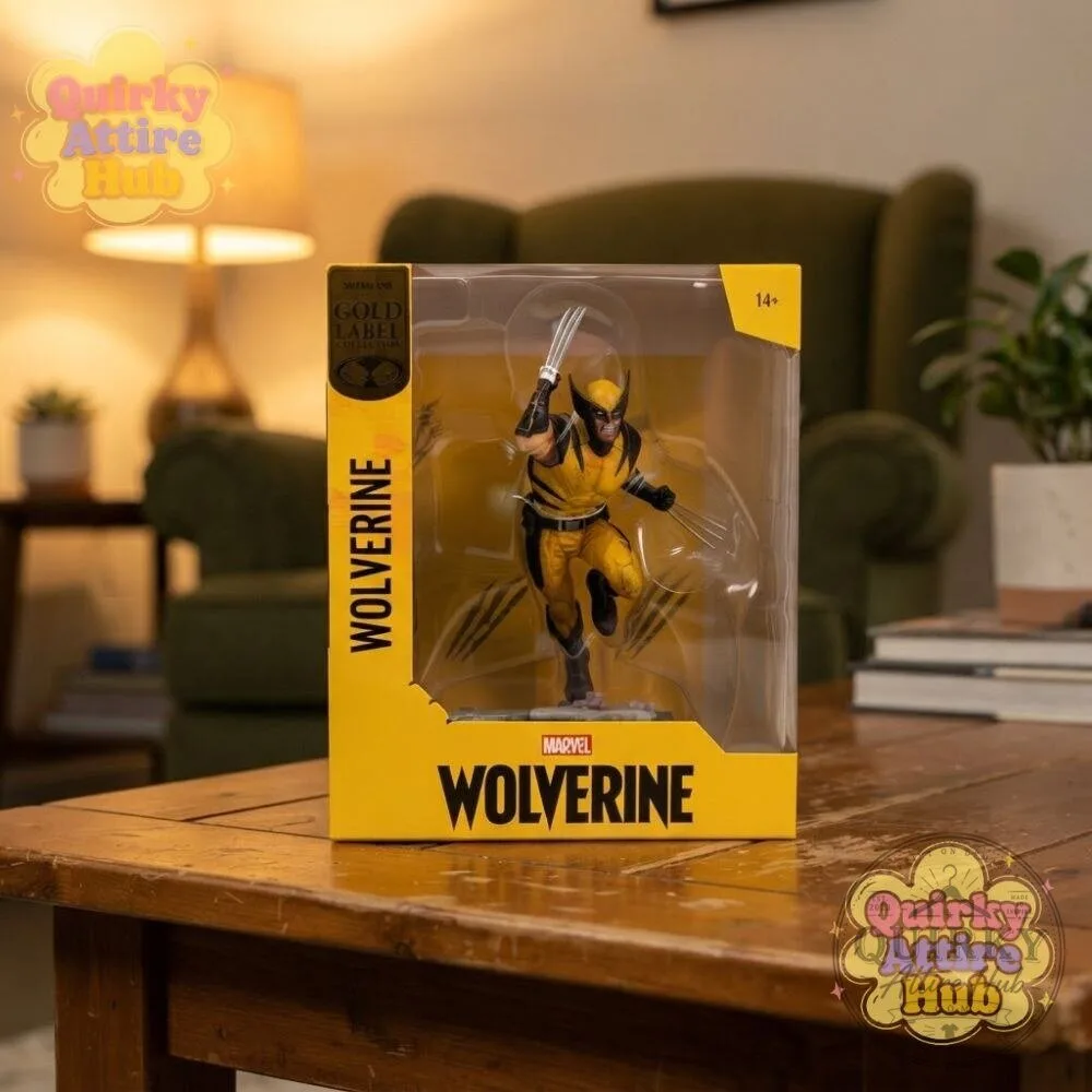 McFarlane Toys Gold Label PS5 Wolverine Statue Marvel Collectible Figure 24 McFarlane Toys Gold Label PS5 Wolverine Statue Marvel Collectible Figure