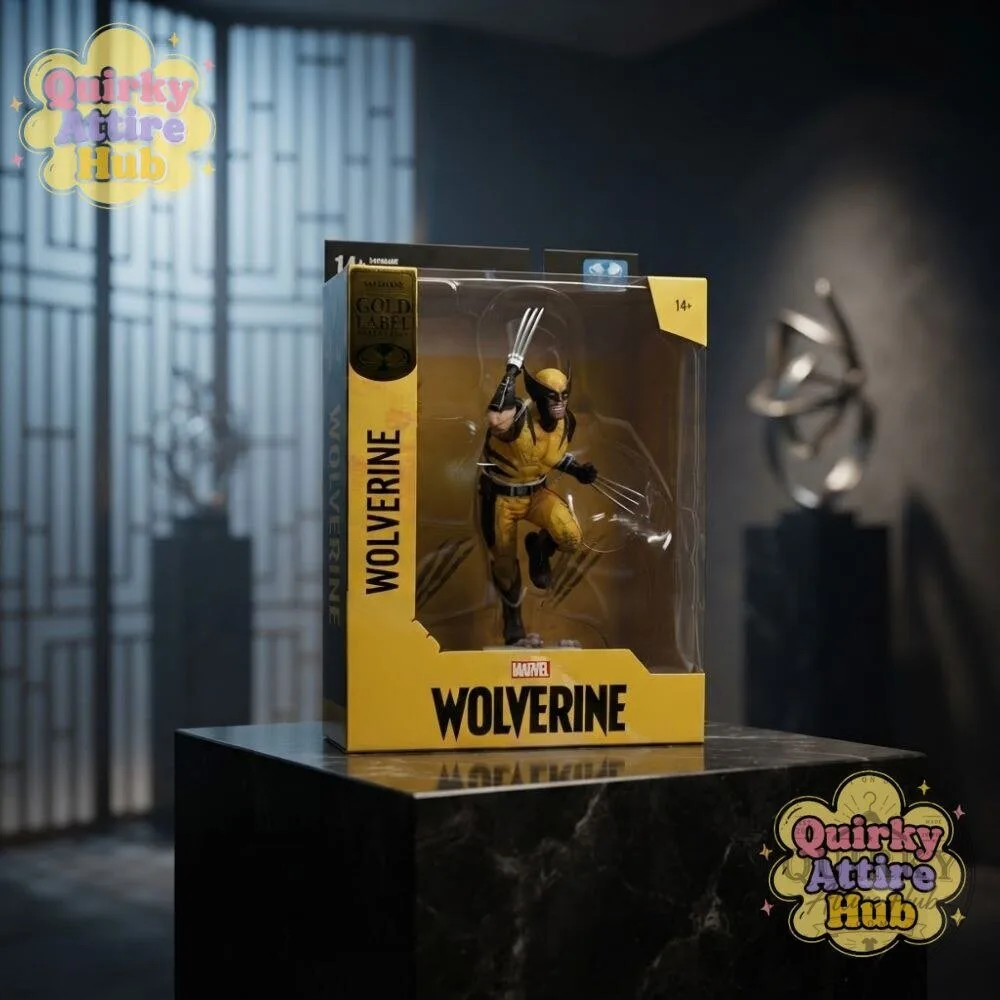 McFarlane Toys Gold Label PS5 Wolverine Statue Marvel Collectible Figure 29 McFarlane Toys Gold Label PS5 Wolverine Statue Marvel Collectible Figure