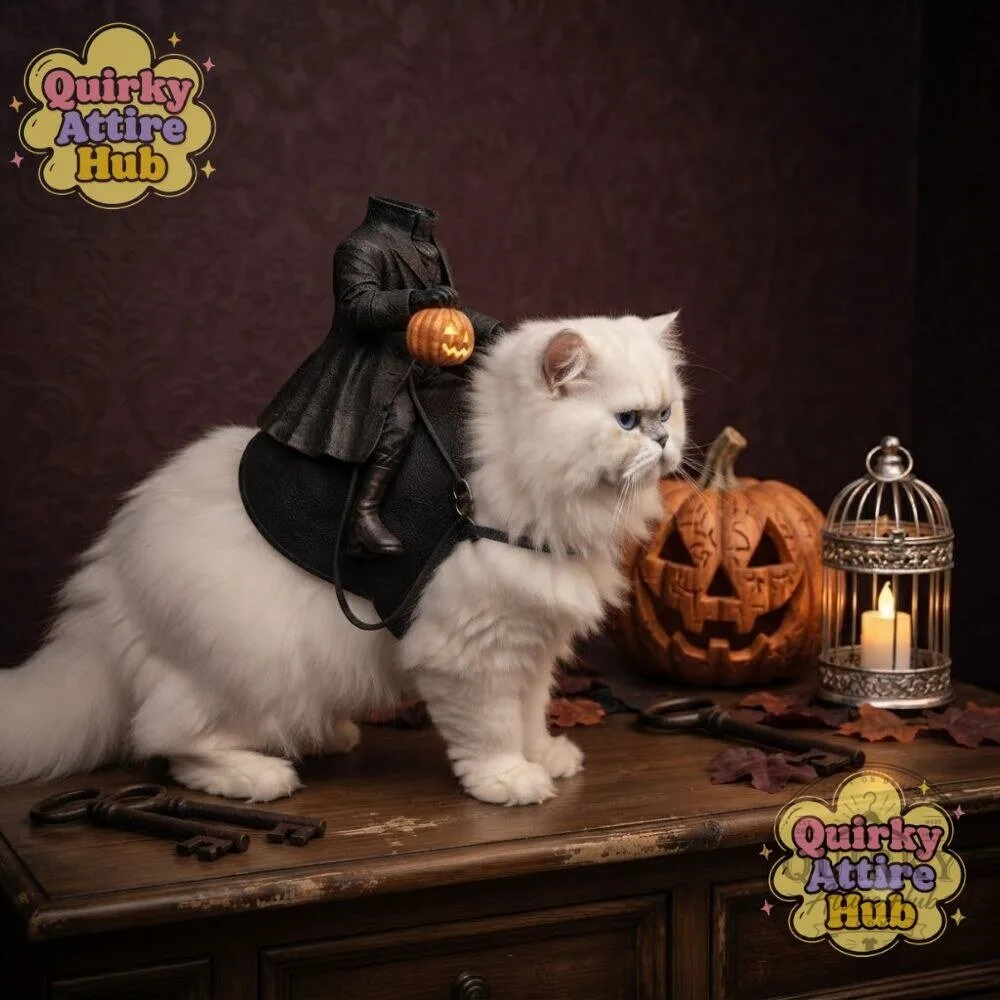 Halloween Cat Costume Headless Horseman 3D Horse Riding 20 Halloween Cat Costume Headless Horseman 3D Horse Riding