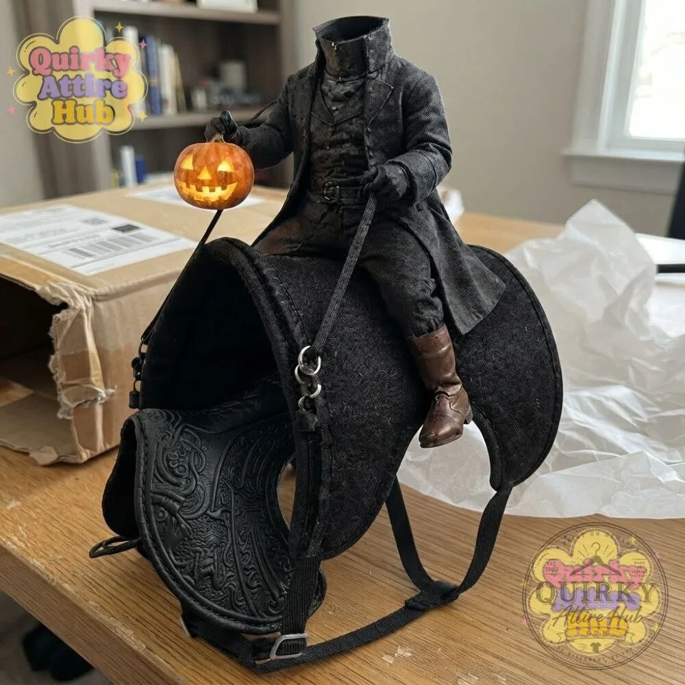 Halloween Cat Costume Headless Horseman 3D Horse Riding 23 Halloween Cat Costume Headless Horseman 3D Horse Riding