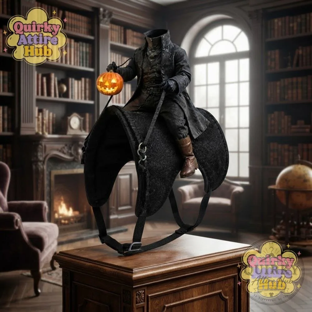 Halloween Cat Costume Headless Horseman 3D Horse Riding 29 Halloween Cat Costume Headless Horseman 3D Horse Riding