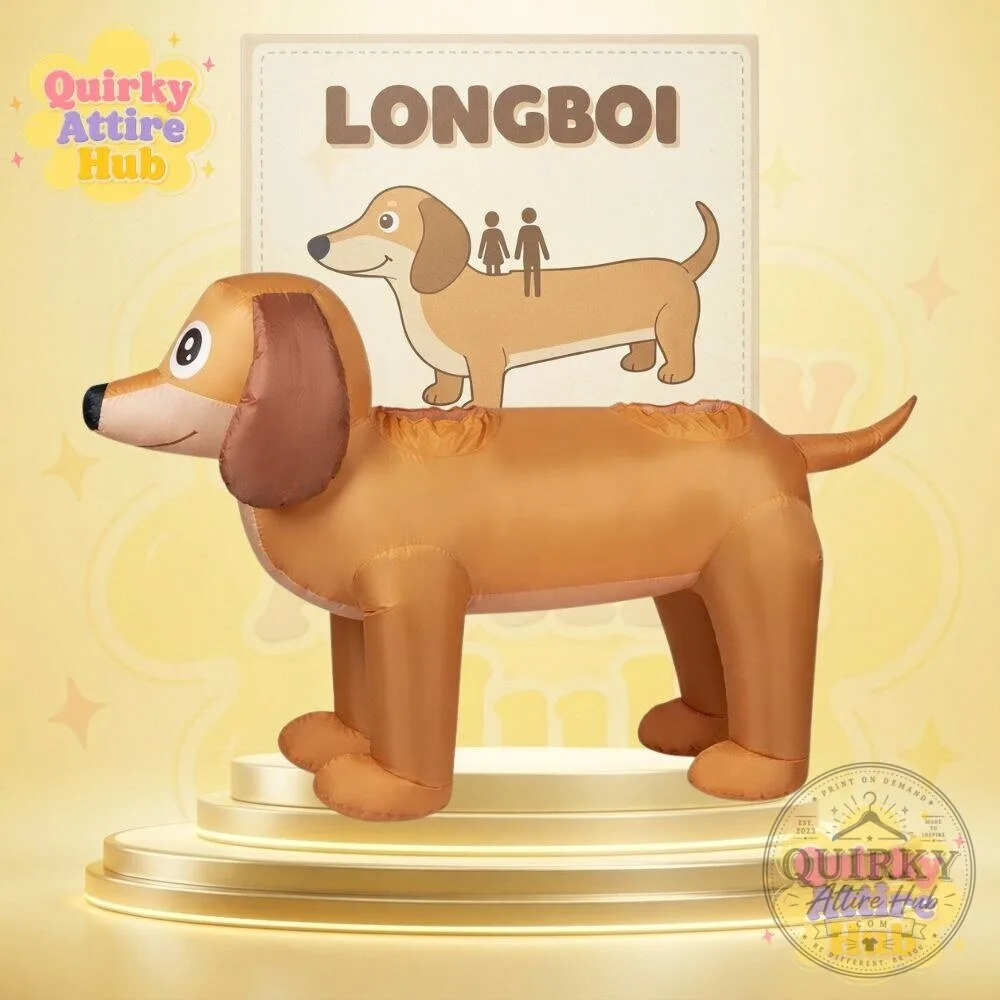 "Top 2023 Halloween Costumes and Advent Calendars: Must-Have Collectibles" 7 Inflatable Dachshund Costume for Couples Funny Halloween Duo Costume