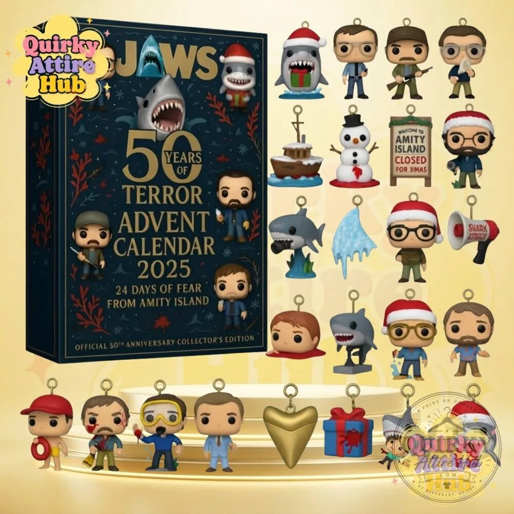 Jaws 50 Years of Terror Advent Calendar 2526 24 Surprise Mini Figures 11 Jaws 50 Years of Terror Advent Calendar 2526 24 Surprise Mini Figures