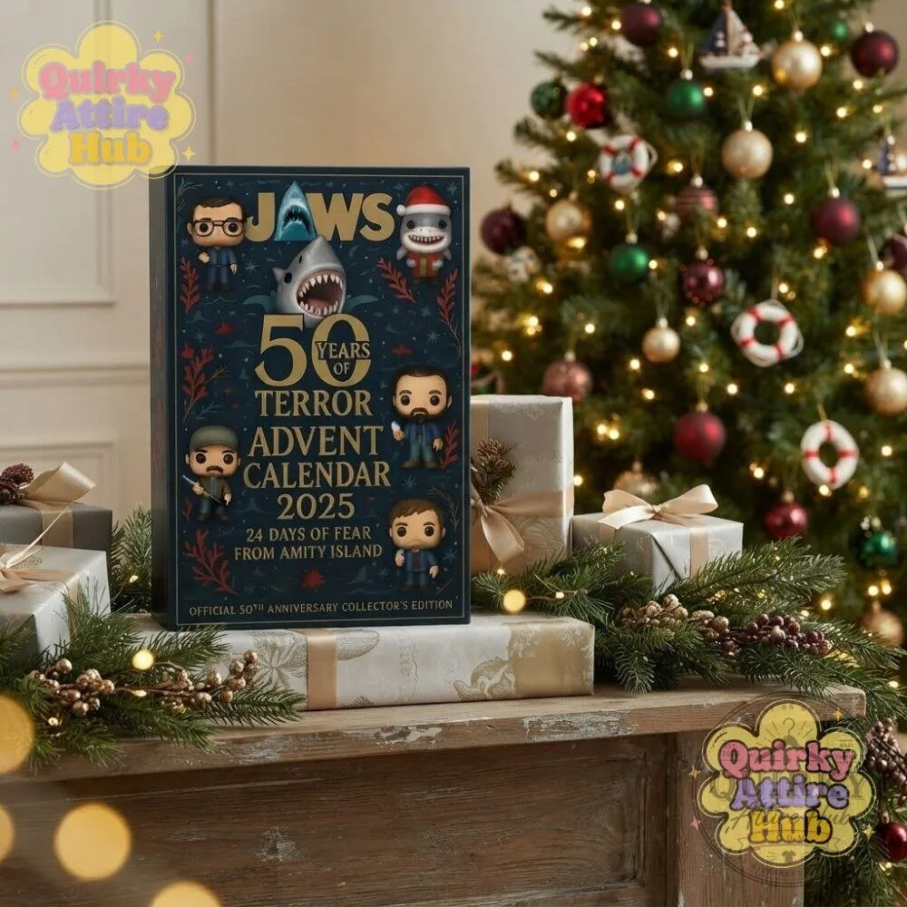 Jaws 50 Years of Terror Advent Calendar 2526 24 Surprise Mini Figures 12 Jaws 50 Years of Terror Advent Calendar 2526 24 Surprise Mini Figures