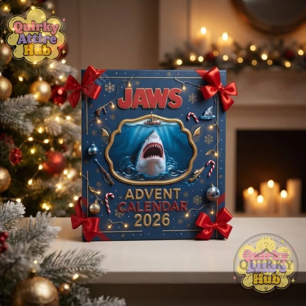 Jaws 2026 Advent Calendar 24-Collectible Movie-Themed Ornaments & Miniatures 12 Jaws 2026 Advent Calendar 24-Collectible Movie-Themed Ornaments & Miniatures