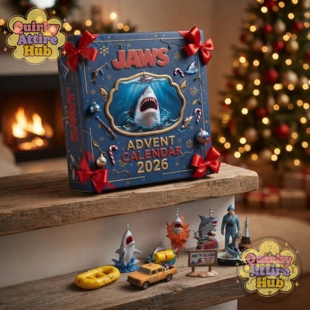 Jaws 2026 Advent Calendar 24-Collectible Movie-Themed Ornaments & Miniatures 15 Jaws 2026 Advent Calendar 24-Collectible Movie-Themed Ornaments & Miniatures