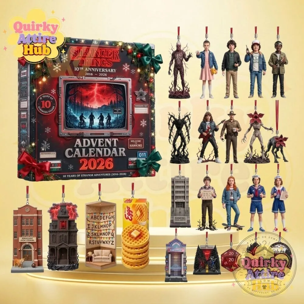 Stranger Things 10th Anniversary 2016–2026 Advent Calendar