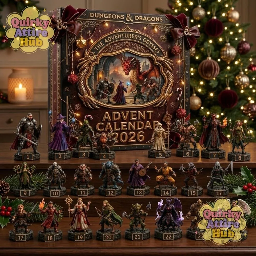Dungeons & Dragons The Adventurers Odyssey Advent Calendar 2026 3D Red Dragon Fantasy 20 Dungeons & Dragons The Adventurers Odyssey Advent Calendar 2026 3D Red Dragon Fantasy