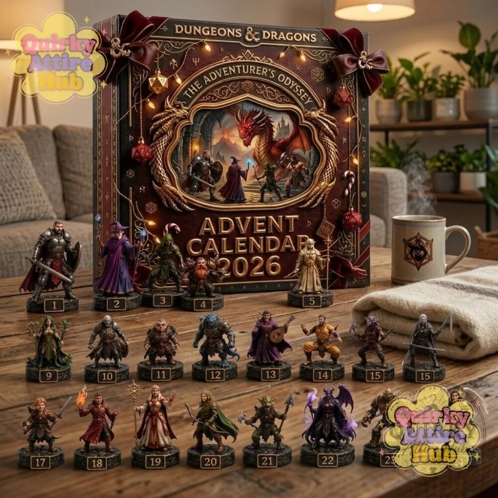 Dungeons & Dragons The Adventurers Odyssey Advent Calendar 2026 3D Red Dragon Fantasy 21 Dungeons & Dragons The Adventurers Odyssey Advent Calendar 2026 3D Red Dragon Fantasy