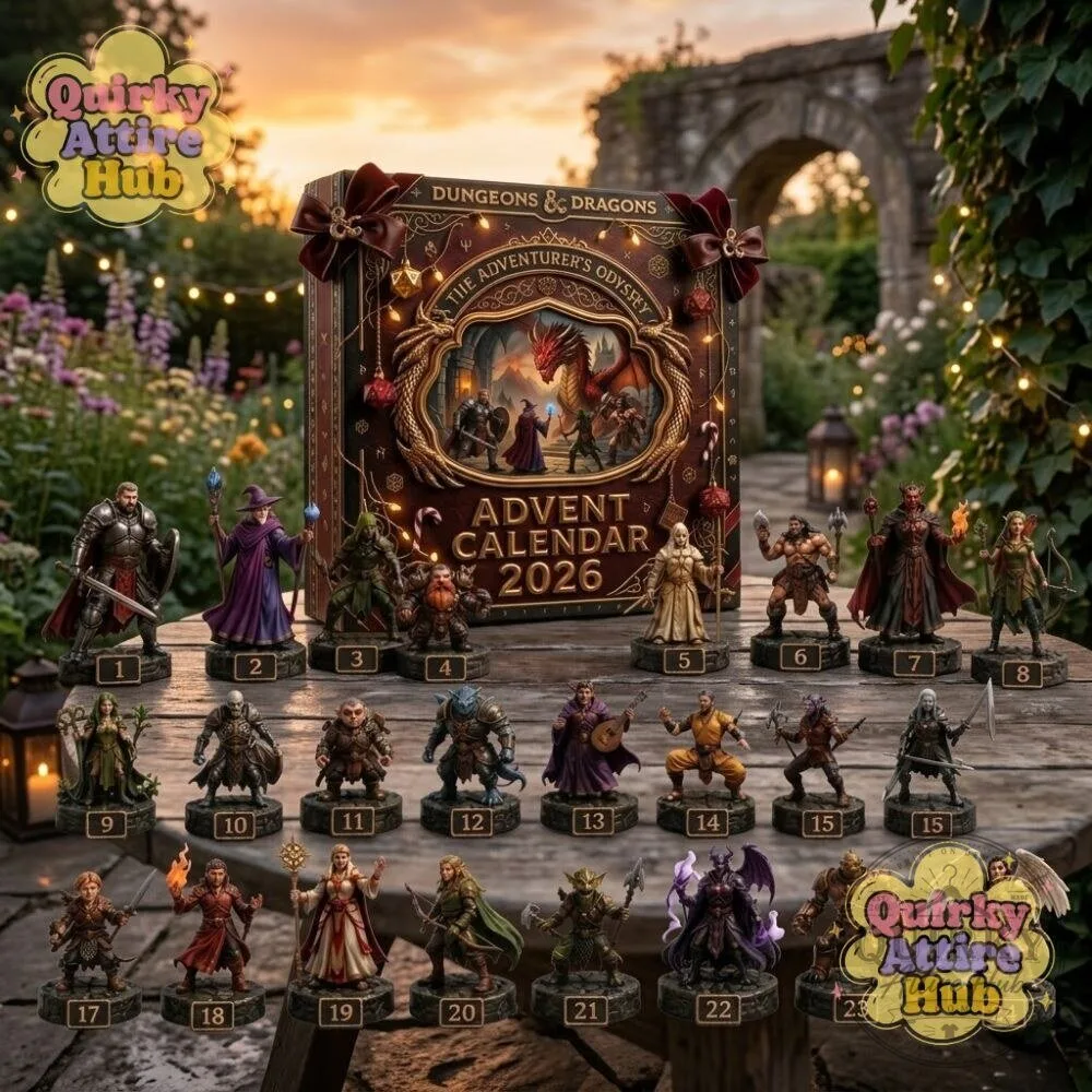 Dungeons & Dragons The Adventurers Odyssey Advent Calendar 2026 3D Red Dragon Fantasy 25 Dungeons & Dragons The Adventurers Odyssey Advent Calendar 2026 3D Red Dragon Fantasy