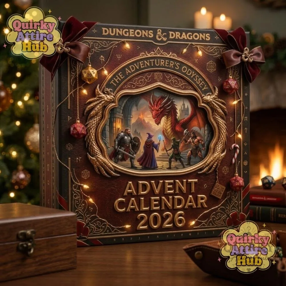 Dungeons & Dragons The Adventurers Odyssey Advent Calendar 2026 3D Red Dragon Fantasy 26 Dungeons & Dragons The Adventurers Odyssey Advent Calendar 2026 3D Red Dragon Fantasy